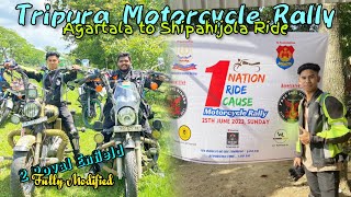 Tripura Motorcycle Rally || Agartala to Shipahijola Ride || @ndmogvlog9797