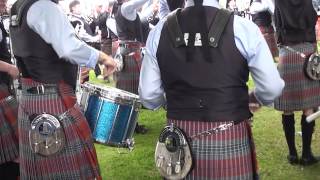 Shotts and dykehead Pipe Band Worlds 2013