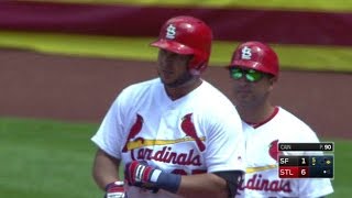 SF@STL: Peralta drives a single into left in the 5th