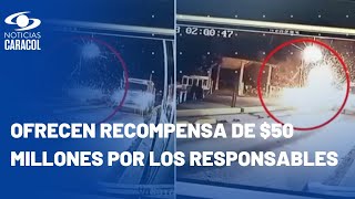 Atentado a peaje Boquerón: video registró el momento de la explosión