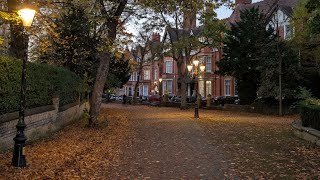 New Walk, Leicester, The most beautiful street. Autumn, October 2024🍂🍁