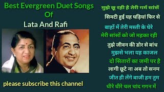 #best duet songs of mohd rafi and lata ji,#trending old songs,#aas music,#sada bahaar gaane,