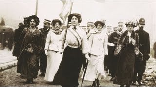 Emily Wilding Davison and the Suffragette banner