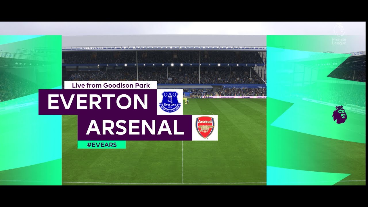 Premier League-EVERTON VS ARSENAL (FIFA23 GAMEPLAY- GTX1660) 에버턴 Vs 아스날 ...