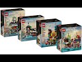 All Micro LEGO Ninjago City sets Compilation/Collection Speed Build