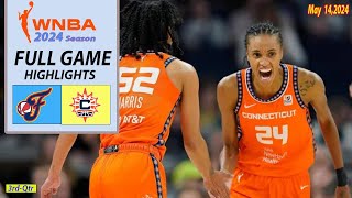 Indiana Fever vs Connecticut Sun Full Game 3rd | WNBA 2024 Season| WNBA Highlight | Caitlin Clark
