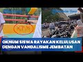 OKNUM SISWA Rayakan Kelulusan dengan Coret Jembatan! Menuai Kecaman Publik