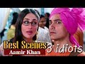 Best Scenes Of Aamir Khan From 3 Idiots | R. Madhavan, Sharman Joshi