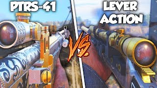 PTRS-41 vs LEVER ACTION...😍 (DLC WEAPON SHOWDOWN) - COD WW2 DLC WEAPONS