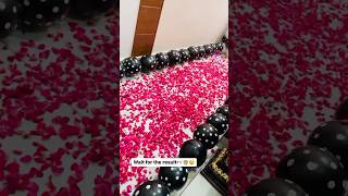Welcome wife surprise at home 🏡🥰🎂👩‍❤️‍💋‍👨 wait #welcome #surpise #hubby #love #welcomehome