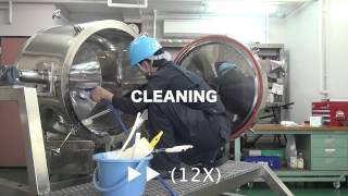 SPRAY DRYER TR - MANUAL CLEANING DEMO