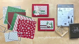 Sale-a-Bration Spotlight #1: Stampin' Up!  Peaceful Prints Designer Paper Projects ~ Peaceful Deer