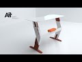 AiT SmartOne - The GameChanger Smart Desk - 3D Animation