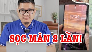 Tư vấn điện thoại: Samsung bị sọc màn 2 lần nên bán hay thay?