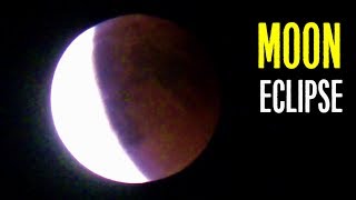 Longest Total Lunar Eclipse Of The Century – Full Blood Moon Eclipse Timelapse