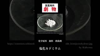 [毒劇物取扱者試験]塩化カドミウム/性質