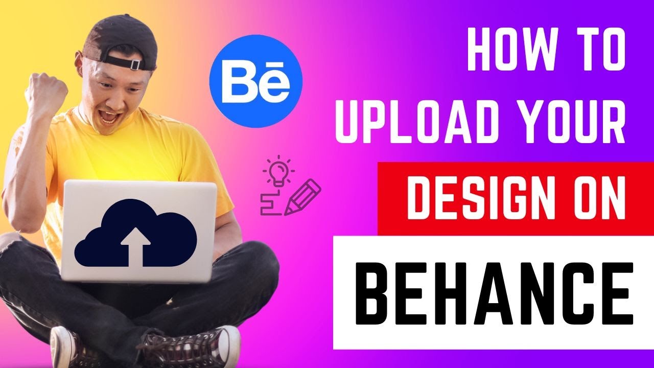 How To Upload Your Design On Behance Youtube