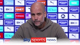 Pep Guardiola says Manchester City have to be 'almost perfect' to catch Arsenal in the title race