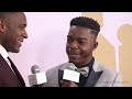 academy talks red carpet interview with stephan james