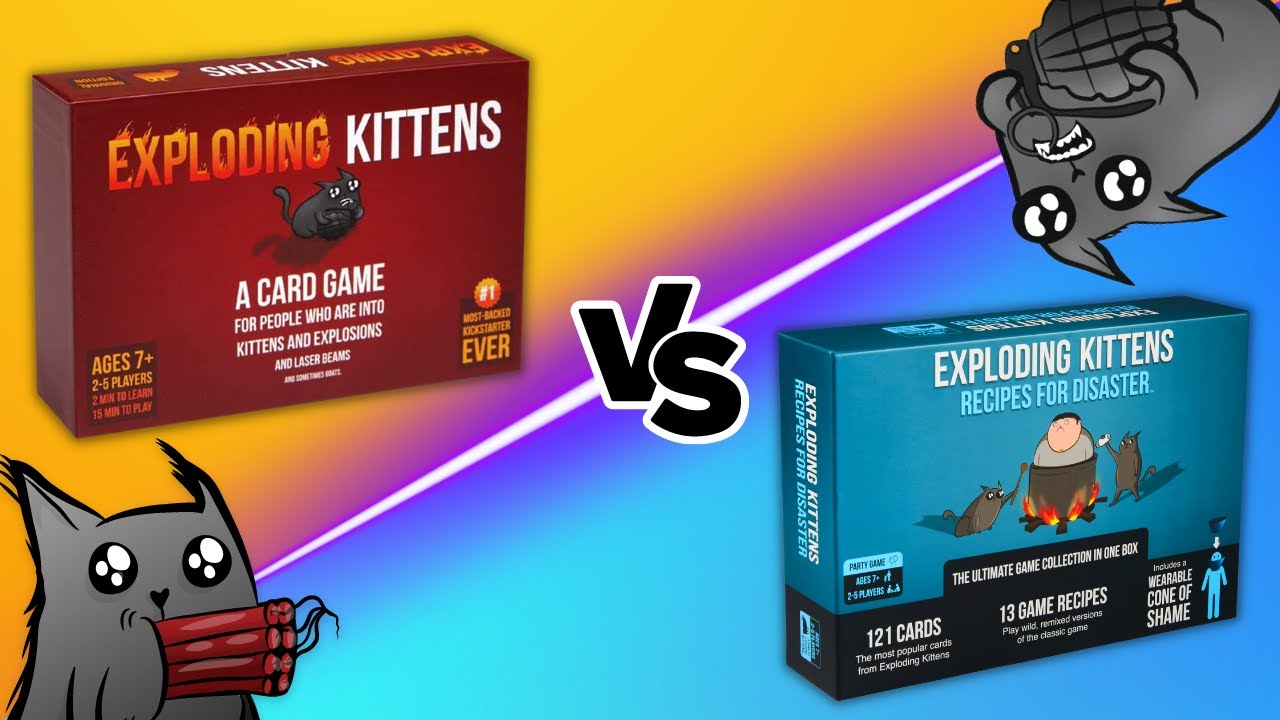 Should You Get Exploding Kittens Or Recipes For Disaster Youtube