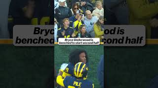 Michigan made some adjustments coming out of halftime #CFB #Michigan