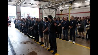 Firefighter Honored on Tenth Anniversary of Line-of-Duty Death
