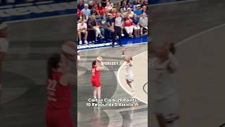 Caitlin Clark 29 Point Double Double 🤯#caitlinclark #basketball #wnba