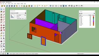 Sketchup ရဲ႔ Layer မ်ား အသံုးျပဳနည္း