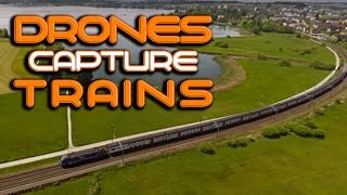 Drone Video: Train Compilation | Stunning drone aerial footage of trains captured by DJI drones