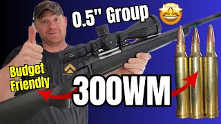 This CHEAP 300 Win Mag shoots GREAT!!!