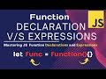 Master JavaScript  function declaration vs expressions in detail