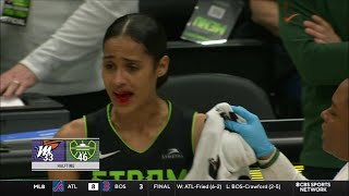 🤕 TECHNICAL After Skylar Diggins-Smith ELBOWED By Kahleah Copper | Seattle Storm vs Phoenix Mercury