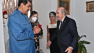 Algérie : le président vénézuélien Nicolas Maduro en visite à Alger