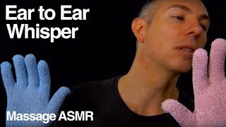 ASMR Ear to Ear Whispering & Almost Inaudible +  Scratching Sounds