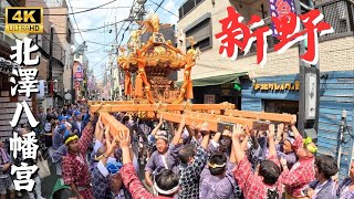 【北澤八幡神社】新野の本社神輿渡御　～2024年例大祭～