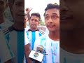 shorts আর্জেন্টিনার পতাকা নিয়ে র‌্যালি argentina fan