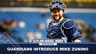 Guardians Introduce Mike Zunino