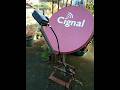 HOW TO SETUP DISH ANTENNA FOR TV BOX