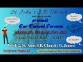 St. John's S.B. Church Revival Service - Week 2 (18/5/2024)