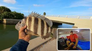 Truck Camping & Sheepshead Fishing Adventure (Fort Desoto Florida)