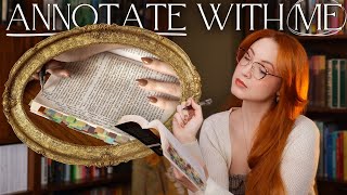 How I Annotate a Classic Novel from Start to Finish (see every page!) 📖🖋️👀