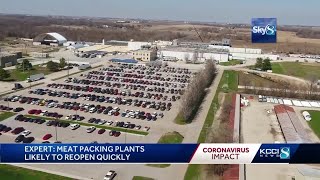 COVID-19 easily spread in meat processing plants