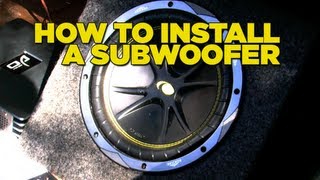 How To Install A Sub Woofer