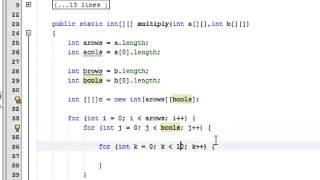 2 mat multiply sequential multiplication