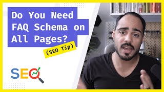 Do you need FAQ schema on every page of your website? 🤔  (The Truth)