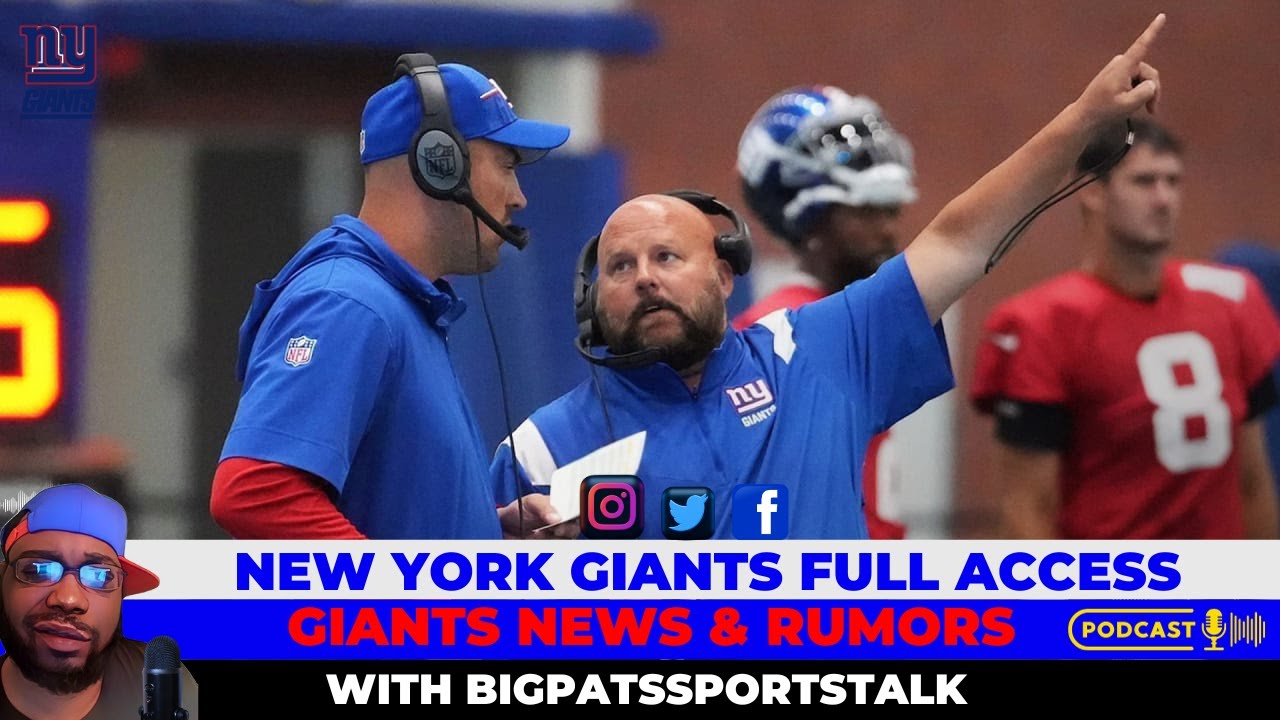 Breaking New York Giants News |Will Giants Head Coach Brian Dabol Take ...