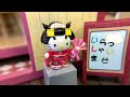 japanese sushi ramen restaurant diy miniature dollhouse crafts relaxing satisfying video