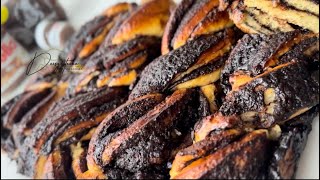 Extra Csokis Kalács 🍫 húsvéti csokis nutellás Babka, muszály kiprópálnod🤤 #sütés #kalács #húsvét