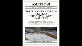 Epstein Case Reveals Western Transparency Failures #Shorts