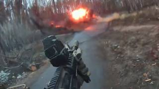 Ukraine War - Ukrainian Special Forces Eliminate Russian Soldiers In Heavy Combat • Helmet Cam